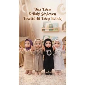 Dua Eden Tesettürlü Oyuncak Bebek İlahi Söyleyen Ramazan
