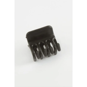 Düz Siyah Renkli Mandal Toka 4 cm