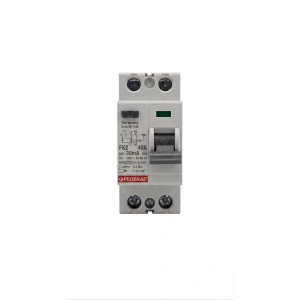 Eco Lounge FEDERAL 2X40 A 30Ma 6Ka Kaçak Akım Rolesi FK2 9FA-H1062-0040
