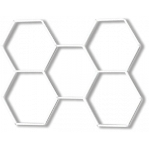 Eco Lounge NOAS YL76 1360 Anzer Petek Led Linear Armatür 6400K Beyaz Işık