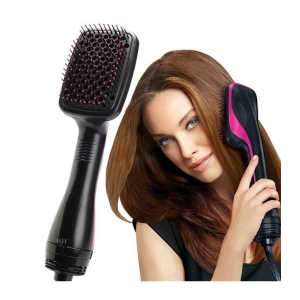 Elektrikli Hava Üflemeli 2 İn 1 Saç Düzleştirici Fön Tarağı