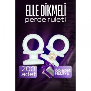 Elle Dikmeli Perde Düğmesi Perde Ruleti 266 ADET