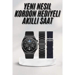En Çok Tercih Edilen Akıllı Saat Amoled Ekran Nabız Sensörü GPS Uyumlu Adımsayar