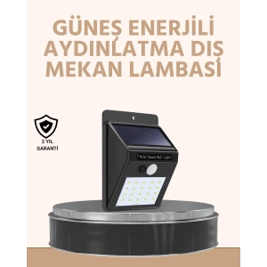 Enerji Tasarruflu ve Otomatik Sensörlü LED Güneş Işığı – Dış Mekan Uyumlu