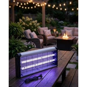 Ev Balkon Mutfak İçin Elektrikli Sinek Savar 10W UV Işıklı Lamba