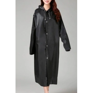EVA SİYAH PARDESÜ YAĞMURLUK (5047)