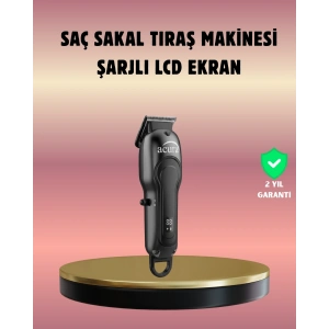 Evde ve Profesyonel Kullanıma Uygun Turbo Modlu Tıraş Makinesi