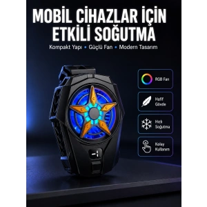 Evrensel Uyumlu Type-C Şarjlı Cep Telefonu Radyatörü Yeni Nesil