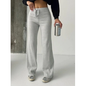 Fit comfort gri salaş pantolon A6011