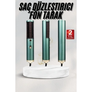 Fön Tarak Saç Düzleştirici Saç Kurutma Makinesi Sıcak Hava Fırçası