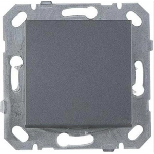 Füme Tekli Anahtar Çerçevesiz - Priz ve Anahtar İçin Uyumlu Çerçeve