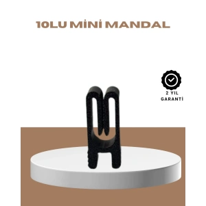 Gıda Saklama Mandalı Tazelik Koruyucu 10’lu Set