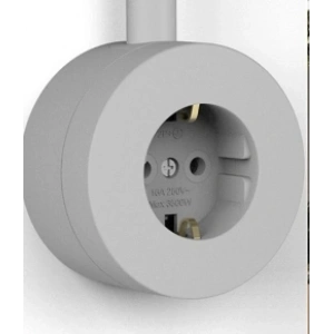 Gri Topraklı Priz Sıva Üstü