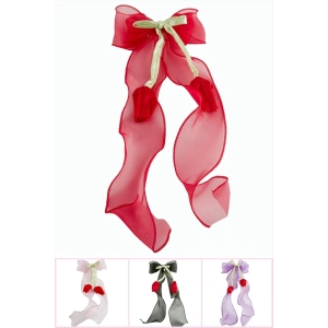 Gül Fiyong Tül Otomatik Toka 30 cm