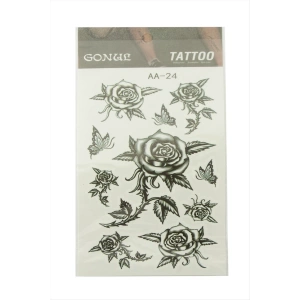 Gül Tattoo Dövme Sticker