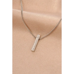 Gümüş Renk Metal Kolye