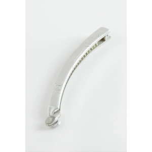 Gümüş Renkli Muz Toka 11 cm