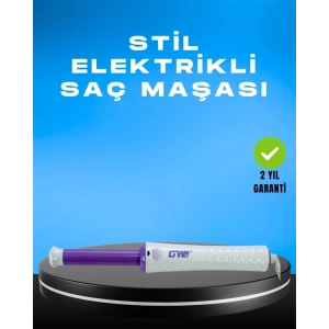 GW Saç Kıvırma Makinesi – 360° Döner Başlık, Negatif İyon Teknolojisiyle