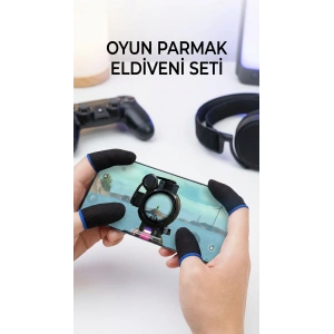 Hassas Kontrol Sunan Dayanıklı Oyuncu Parmaklık Eldiveni
