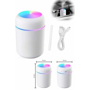Hava Nemlendirici Buhar Makinesi Led Işıklı USB Dekoratif Nemlendirici