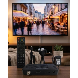 HD Uydu Receiver USB Medya Oynatıcı Özellikli Çok Dilli Menü Destekli