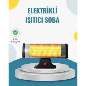 Hızlı Isıtan Kızılötesi Isıtıcı 3 Kademe Ayarlı