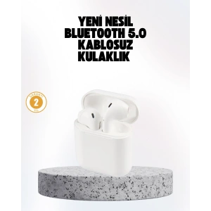 Hızlı Şarj Destekli 2. Nesil Bluetooth 5.0 Ergonomik Kulaklık