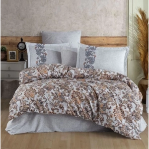 Hobby Çift Kişilik Ranforce Nevresim Takımı Elsa Gold