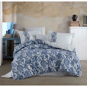 Hobby Çift Kişilik Ranforce Nevresim Takımı Elsa Lacivert