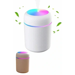 Humidifier LED Işıklı Mini Ortam Oda Kokusu Aromaterapi Buhardanlık