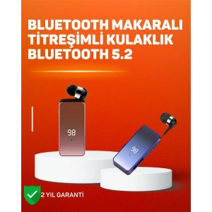 İki Telefona Aynı Anda Bağlanan Bluetooth 5.3 Klipsli Kulaklık – MFB Çok Noktalı Bağlantı