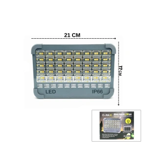 IP66 GÜNEŞ ENERJİLİ LED IŞIK SOLAR PROJEKTÖR - POWERBANK ÇAKARLI KAMP - DIŞ MEKAN PS-D002A (5047)