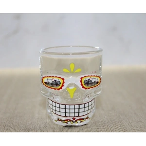 İstanbul Temalı Cam Kurukafa Shot Bardak