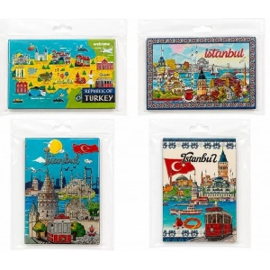 İstanbul Temalı Silikon Buzdolapı Süsü Magnet Alk5815