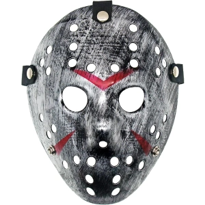 Jason Maskesi Hannibal Maskesi Metal Gümüş Renk 20x25 cm (5047)