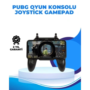 Joystickli ve Tetikleyicili PUBG Mobile Gamepad Oyun Kontrolcüsü