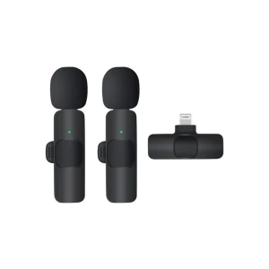 K9 2’li Lightning Kablosuz Yaka Mikrofonu