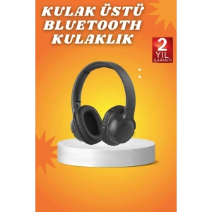 Kablosuz Bluetooth Kulaklık Kulak Üstü Mikrofonlu 5.0 Bluetooth ANC Özelliği