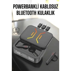 Kablosuz Bluetooth Kulaklık Powerbankli Uzun Pil Ömrü Yüksek Ses Kaliteli