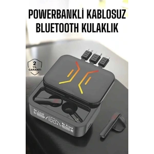 Kablosuz Bluetooth Kulaklık Powerbankli Uzun Pil Ömrü Yüksek Ses Kaliteli