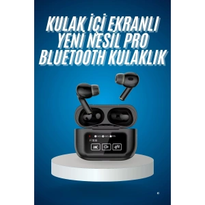 Kablosuz Bluetooth Kulaklık Pro Yeni Nesil Dokunmatik Kontrol