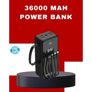 Kablosuz Şarj Özellikli Güç Bankası Gün Boyu Kesintisiz Enerji