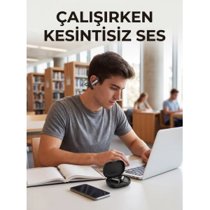 Kablosuz Spor Kulaklığı Kulak Kancalı Bluetooth Kulaklık Şarj Kutulu
