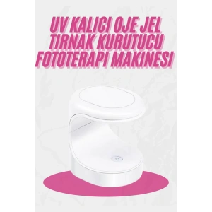 Kalıcı Oje Kurutucu Mini UV Işınlı Taşınabilir Hızlı ve Pratik Oje Kurutucu