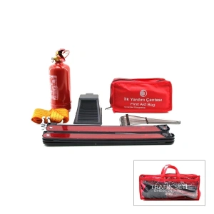 Kapsamlı Oto Trafik ve İlk Yardım Seti
