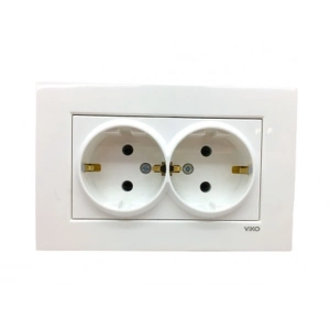 Karre 2li Topraklı Priz  Bx40