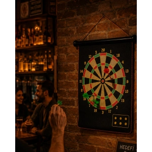 Katlanabilir Manyetik Dart Oyunu Zararsız Dart Okları ile Güvenli Eğlence