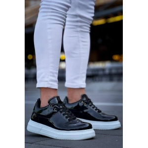 KB-X20 Kuback Siyah Rugan  Günlük Erkek Ayakkabı