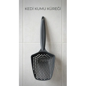 Kedi Kumu Eleme Küreği Odağa Alınmış Kedi Kumu Temizleme Aracı