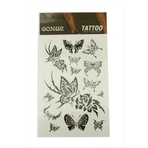 Kelebek Tattoo Dövme Sticker